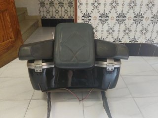 Baúl Cofre Moto Negro
