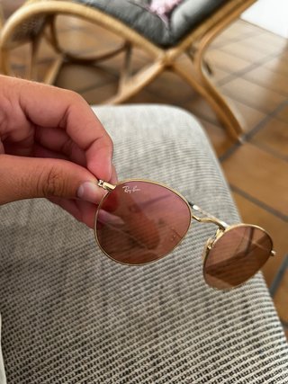 Gafas de sol Ray-Ban RB3447 Round Metal Doradas