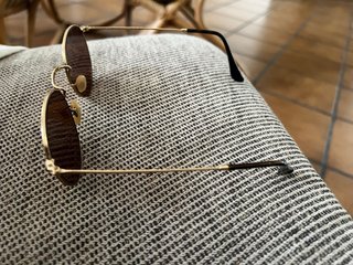 Gafas de sol Ray-Ban RB3447 Round Metal Doradas