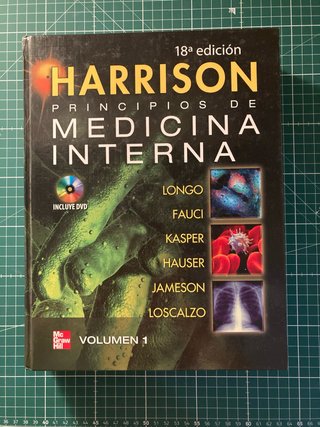 HARRISON. PRINCIPIOS DE MEDICINA INTERNA VOL 1