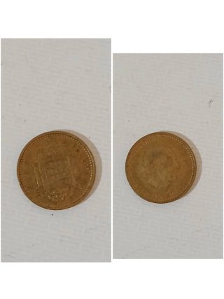 Moneda antigua coleccionable