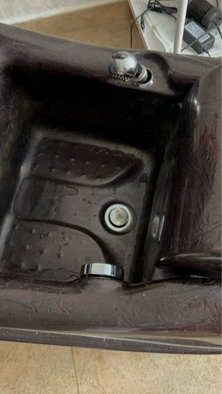 Sillón de pedicura profesional y masaje de espalda