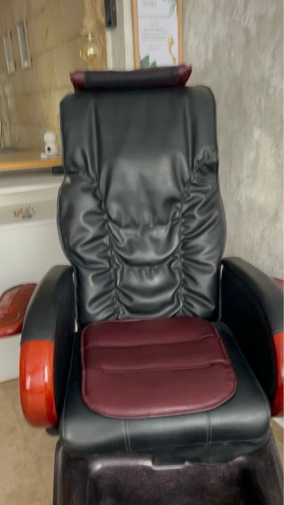Sillón de pedicura profesional y masaje de espalda