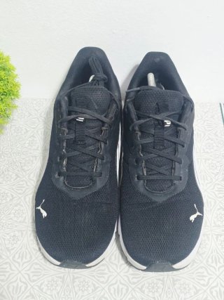 Zapatillas Puma Caballero Negras y Blancas