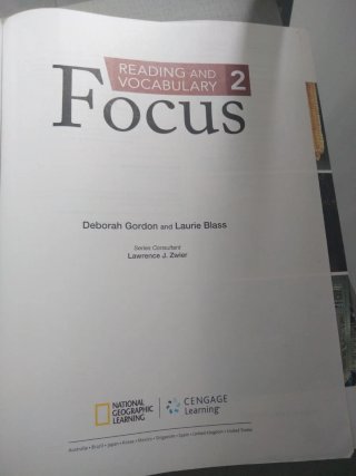 Reading and Vocabulary Focus 2