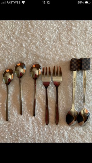 Set  cucchiaini da Tavola modelli vari