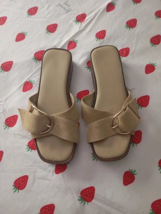 Sandalias Zara Beige