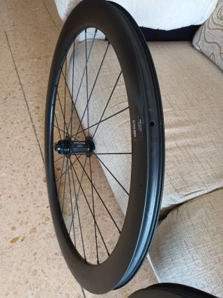 Ruedas carbono Miche Wilier bici carretera 50mm