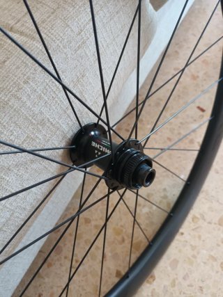 Ruedas carbono Miche Wilier bici carretera 50mm