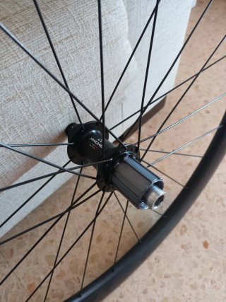 Ruedas carbono Miche Wilier bici carretera 50mm