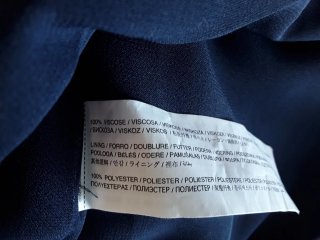 URGE!! Vestido azul lentejuelas fluído MANGO