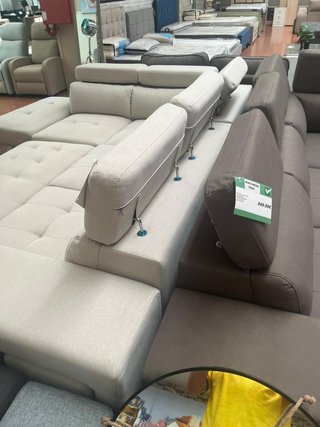 Sofá Cama Rinconera + Puf Arcon 264cm