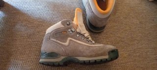 Botas de montaña Aigle Beige/Verde