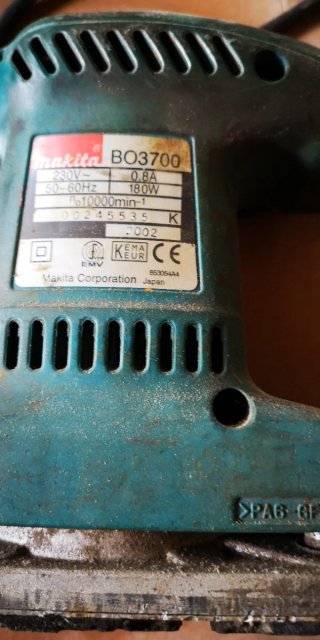 Lijadora Makita BO3700