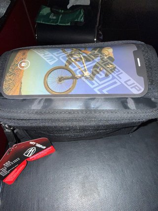 Bolsa Manillar Bici Negra