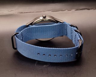 Reloj Militar 41mm Azul Correa NATO