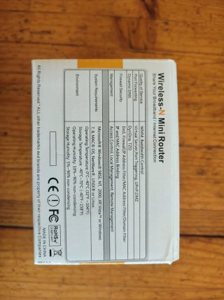 Router Mini Wireless-N en Caja