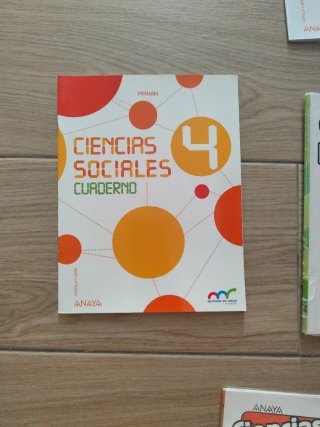 Ciencias sociales, 4 Primaria Cuaderno ANAYA NUEVO
