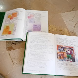 Don Quijote de la Mancha Manuscrito. Tomos 1 y 2.