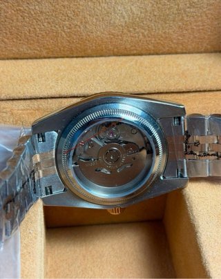 Seiko Mod Wimbledon 36mm Plata Oro Rosa