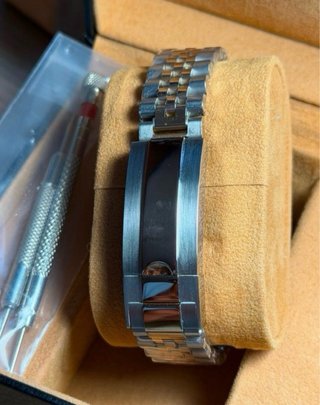 Seiko Mod Wimbledon 36mm Plata Oro Rosa