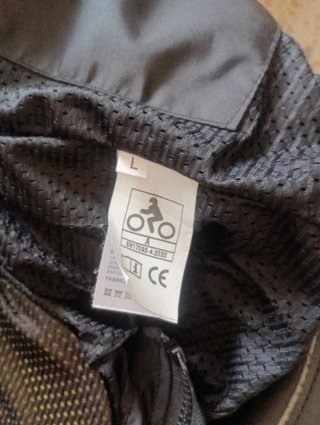 Chaqueta Moto Negra Talla L Kimbo Evo