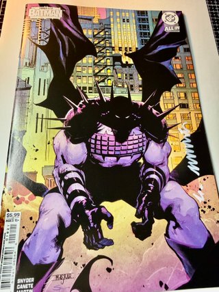Comic USA Absolute Batman #18B E. Canete Firma COA