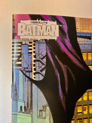 Comic USA Absolute Batman #18B E. Canete Firma COA