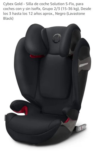 Silla de coche Cybex con Isofix