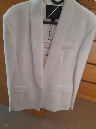 Americana blanca Talla S