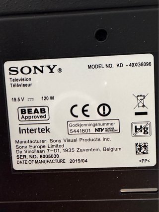 Sony BRAVIA 49 4K HDR Android TV