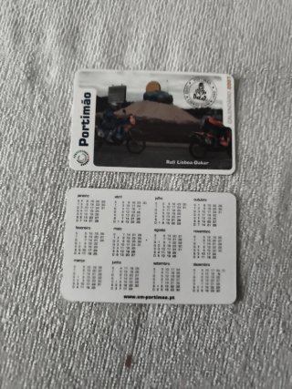 2 Calendarios Portimão Dakar 2007
