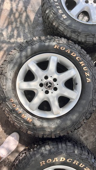 5 Llantas Mercedes ML W163 W164 X164 + Neumáticos