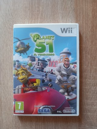 2 Juegos Wii: Planet 51 y Mario Strikers