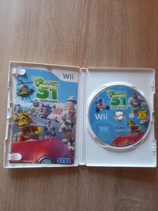2 Juegos Wii: Planet 51 y Mario Strikers