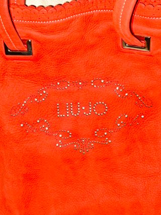 Borsa Liu Jo Pelle Rosso Corallo