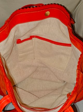 Borsa Liu Jo Pelle Rosso Corallo