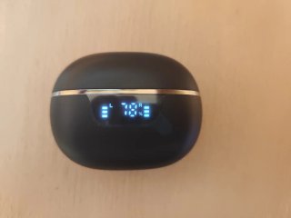 Auriculares Inalámbricos Negro y Dorado