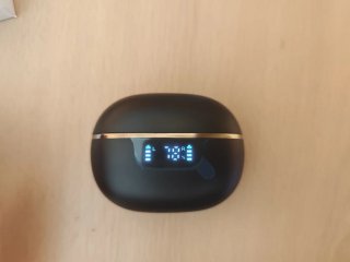 Auriculares Inalámbricos Negro y Dorado