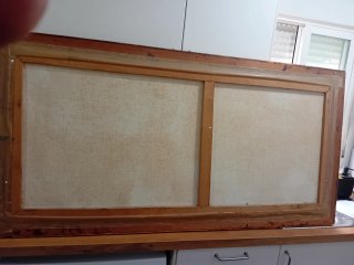 Cuadro Lienzo vintach Caballos y Jinetes marcó de