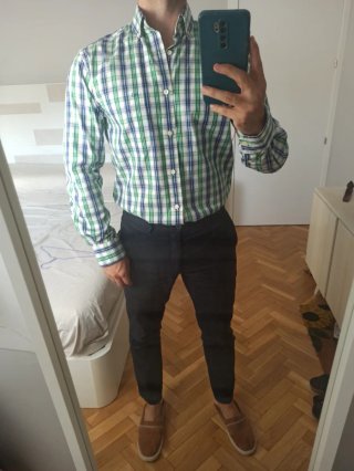 Camisa cuadros Pedro del Hierro