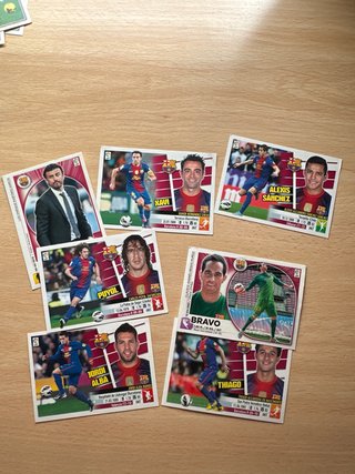 Cromos Liga Este Panini 13-14 y 14-15