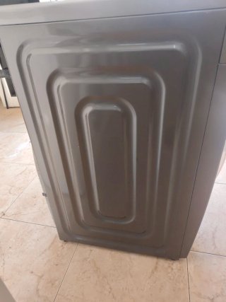 Lavadora Carga Frontal Gris