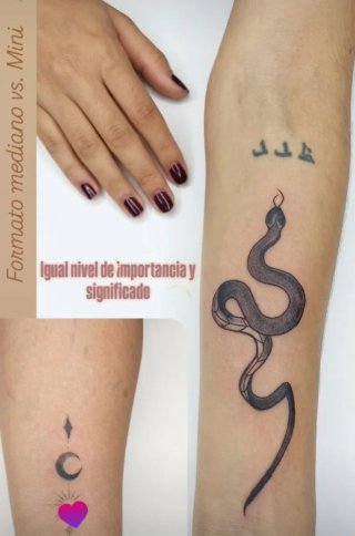 Tatuajes en diferentes técnicas