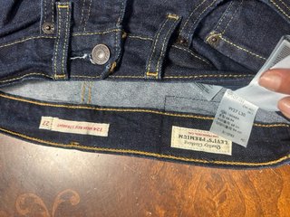 Levi's 724 High Rise Straight W27 Donna