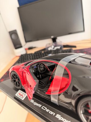 Maqueta Bugatti Chiron Sport 1:18