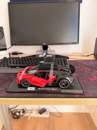 Maqueta Bugatti Chiron Sport 1:18