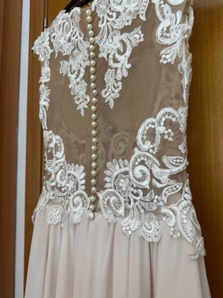 Vestido de Novia Encaje Blanco