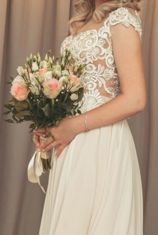 Vestido de Novia Encaje Blanco