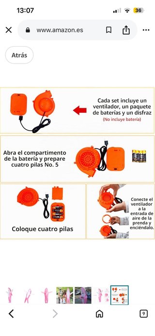 Disfraz Tiburón Inflable Rosa Talla Única